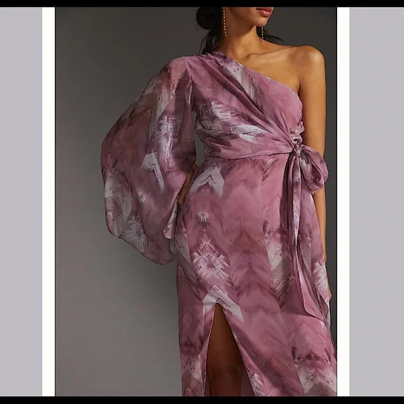 ANTHROPOLOGIE Nikita Mhaisalkar One Shoulder Dress - Picture 6 of 11